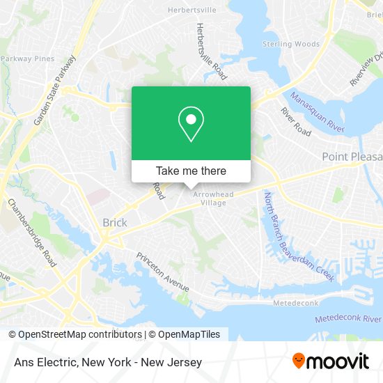 Mapa de Ans Electric