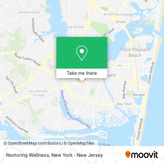 Restoring Wellness map