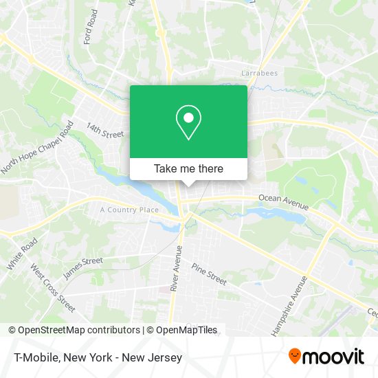 T-Mobile map