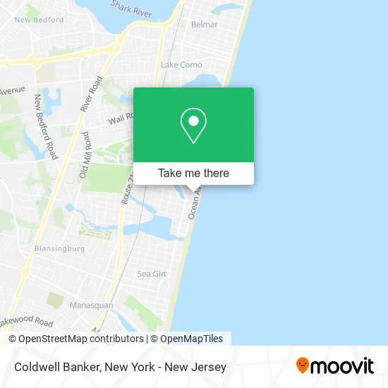 Coldwell Banker map