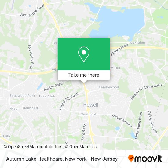 Autumn Lake Healthcare map