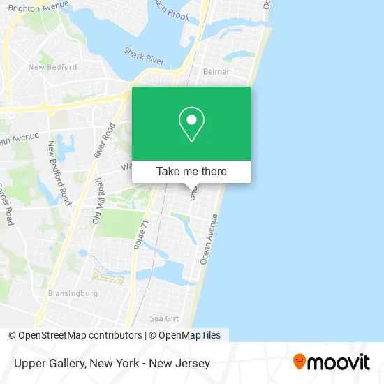 Upper Gallery map