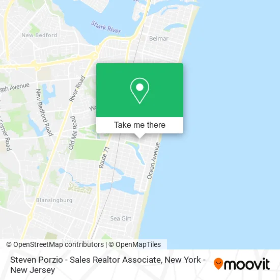 Steven Porzio - Sales Realtor Associate map