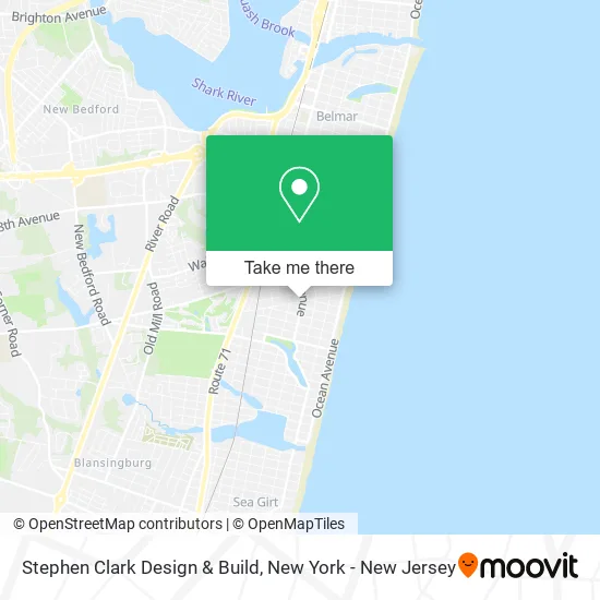 Stephen Clark Design & Build map