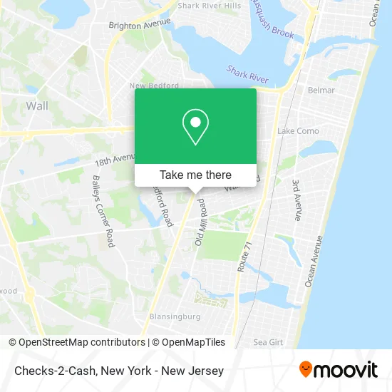 Checks-2-Cash map