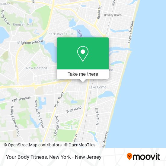 Mapa de Your Body Fitness