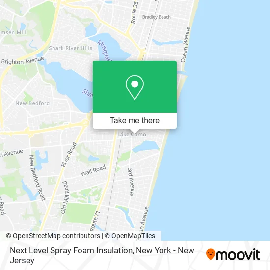 Next Level Spray Foam Insulation map