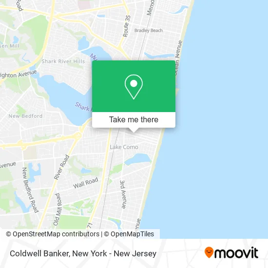 Coldwell Banker map