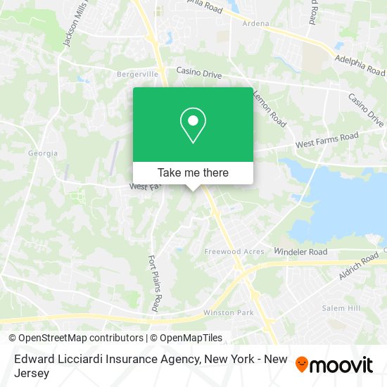 Mapa de Edward Licciardi Insurance Agency