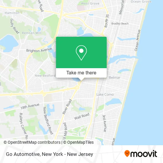 Go Automotive map