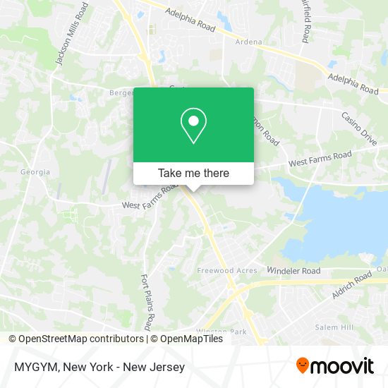 MYGYM map