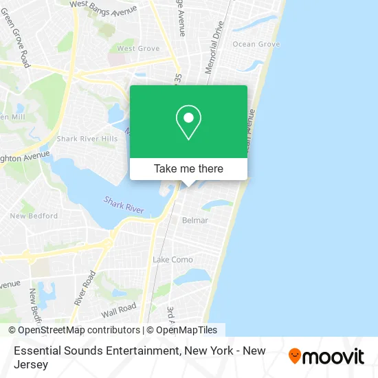 Essential Sounds Entertainment map
