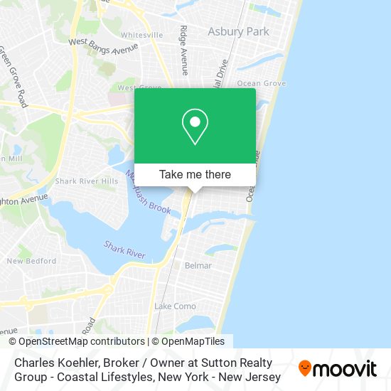 Charles Koehler, Broker / Owner at Sutton Realty Group - Coastal Lifestyles map