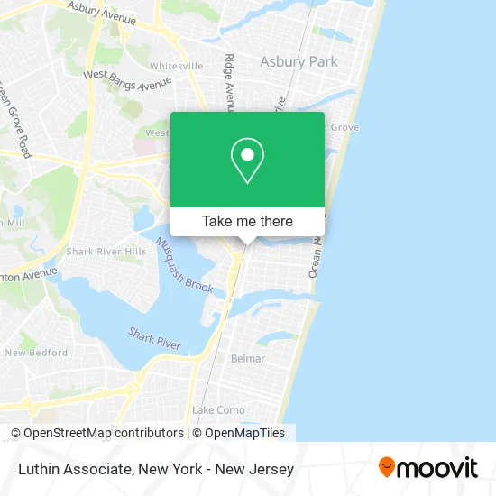 Luthin Associate map