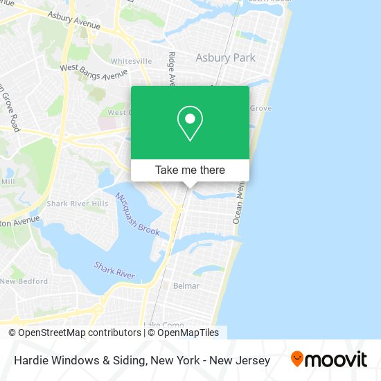 Mapa de Hardie Windows & Siding