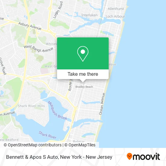 Bennett & Apos S Auto map