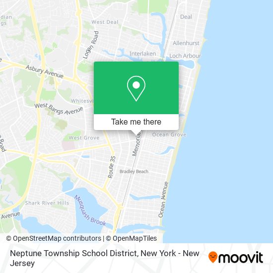 Mapa de Neptune Township School District