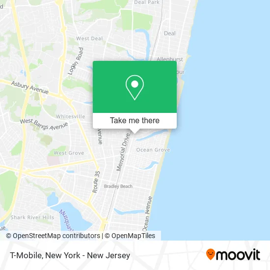 T-Mobile map
