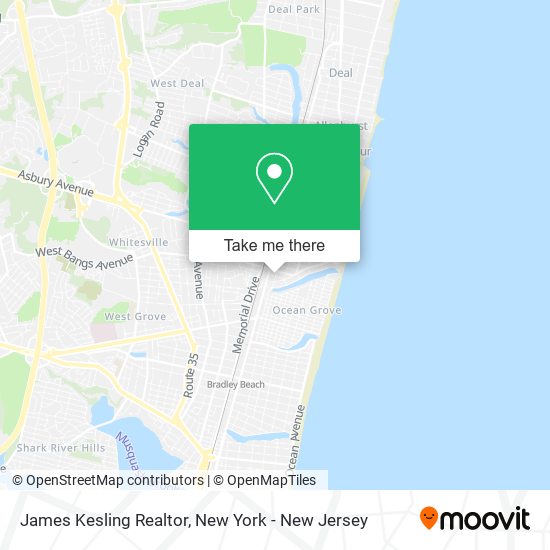 James Kesling Realtor map