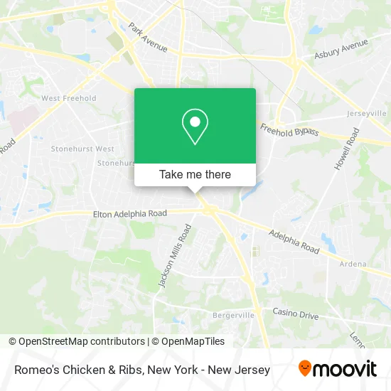 Romeo's Chicken & Ribs map