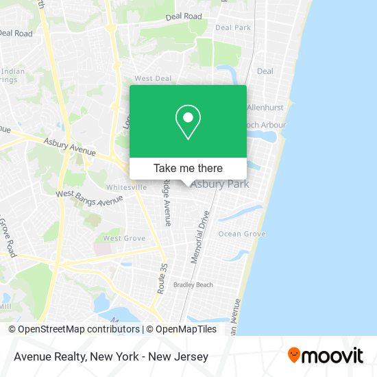 Avenue Realty map