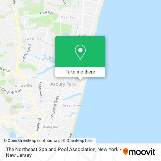 Mapa de The Northeast Spa and Pool Association