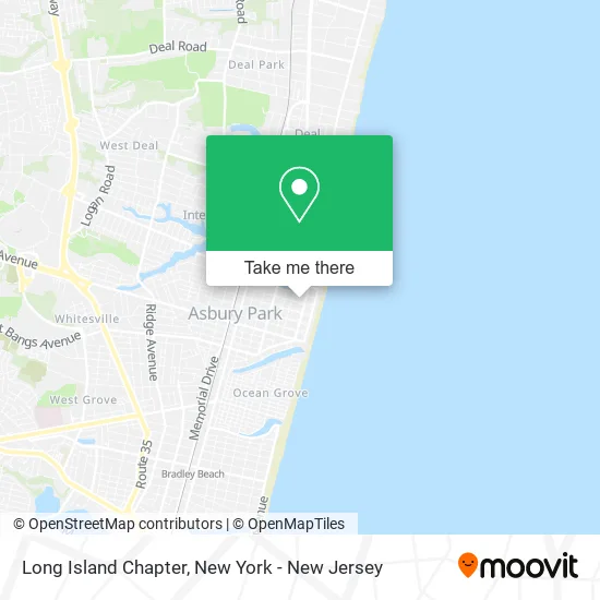 Long Island Chapter map