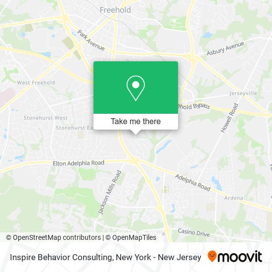 Inspire Behavior Consulting map