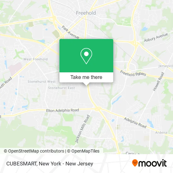 CUBESMART map