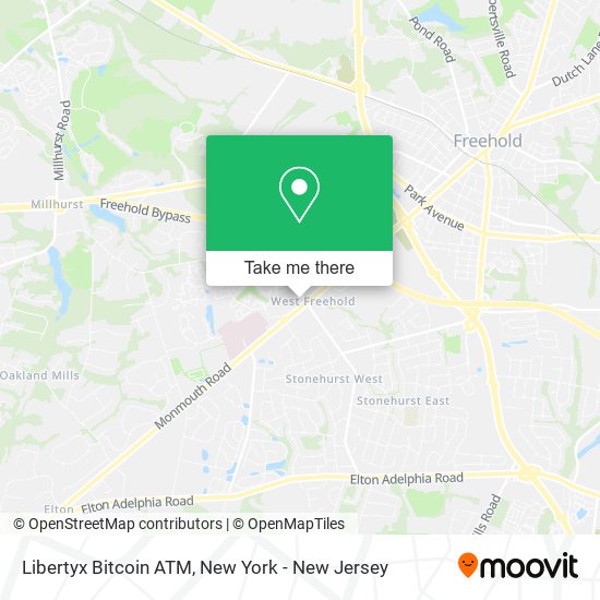 Libertyx Bitcoin ATM map