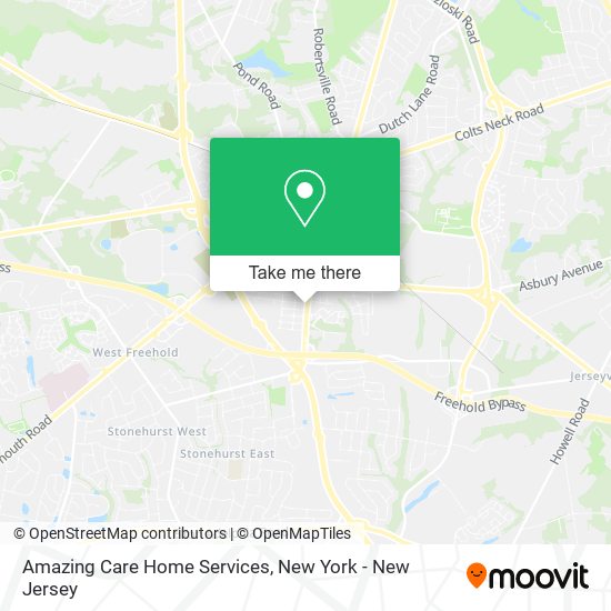 Mapa de Amazing Care Home Services
