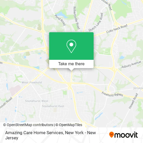 Amazing Care Home Services map