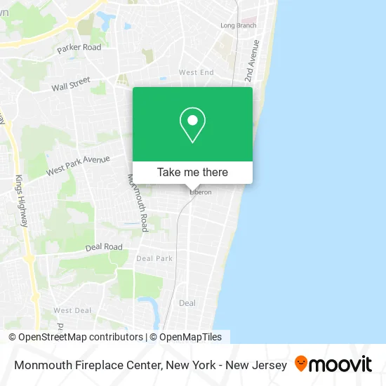 Mapa de Monmouth Fireplace Center