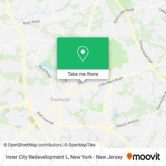 Inner City Redevelopment L map