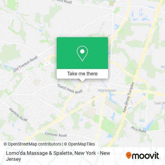 Mapa de Lomo'da Massage & Spalette