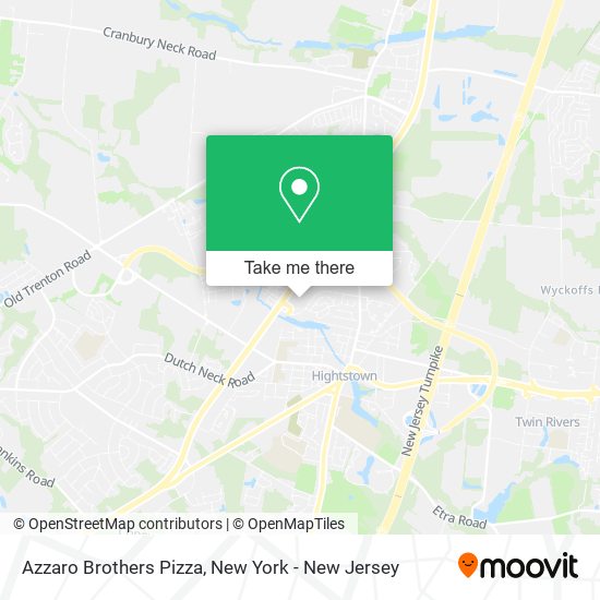 Azzaro Brothers Pizza map