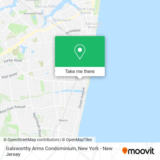 Mapa de Galsworthy Arms Condominium