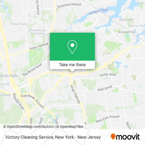 Victory Cleaning Service map