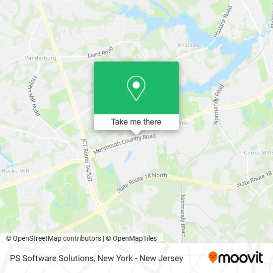 PS Software Solutions map