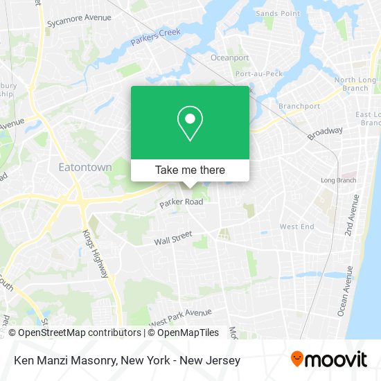 Ken Manzi Masonry map