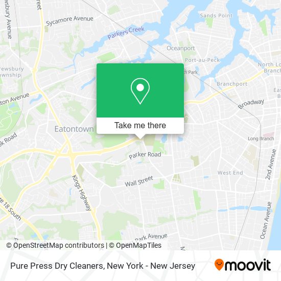 Mapa de Pure Press Dry Cleaners