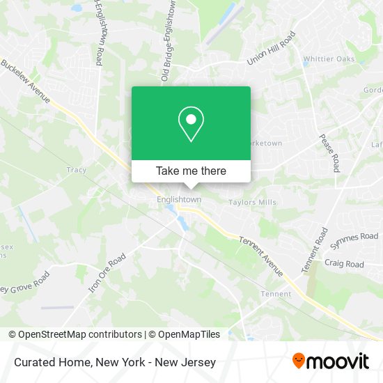 Curated Home map