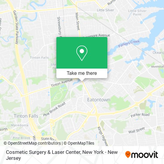Mapa de Cosmetic Surgery & Laser Center