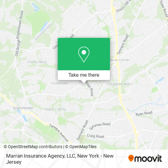 Marran Insurance Agency, LLC map