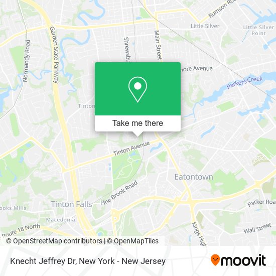 Mapa de Knecht Jeffrey Dr