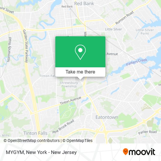 MYGYM map