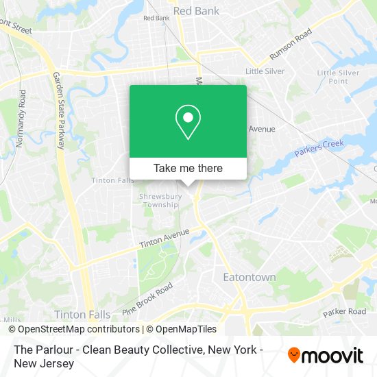 The Parlour - Clean Beauty Collective map
