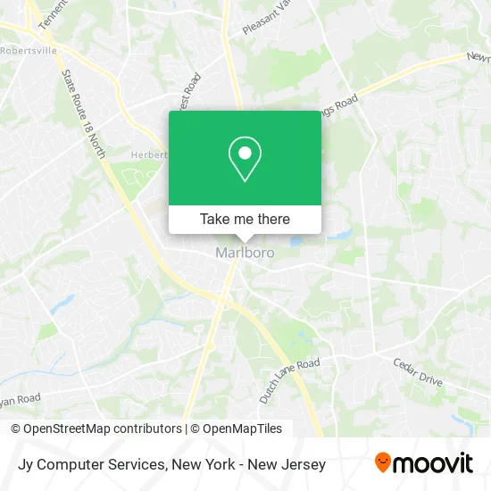 Jy Computer Services map