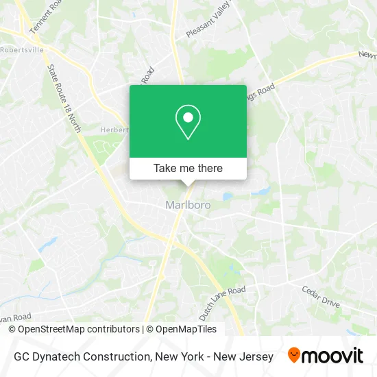 GC Dynatech Construction map