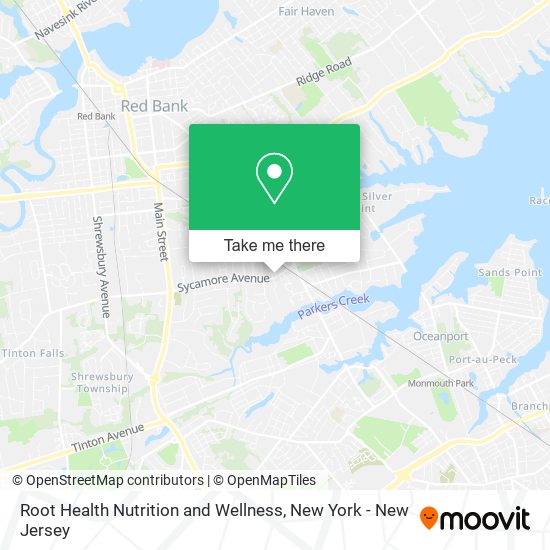 Root Health Nutrition and Wellness map